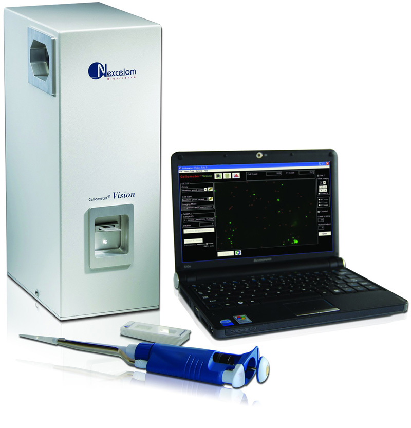 Count primary hepatocytes using the Cellometer Vision New England